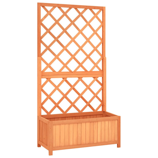 Wooden Garden Trellis with Planter Box – Shop Without Limits