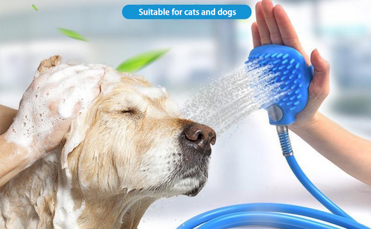 Pet Bathing Tool Spray Glove with Water Pipe – Shop Without Limits