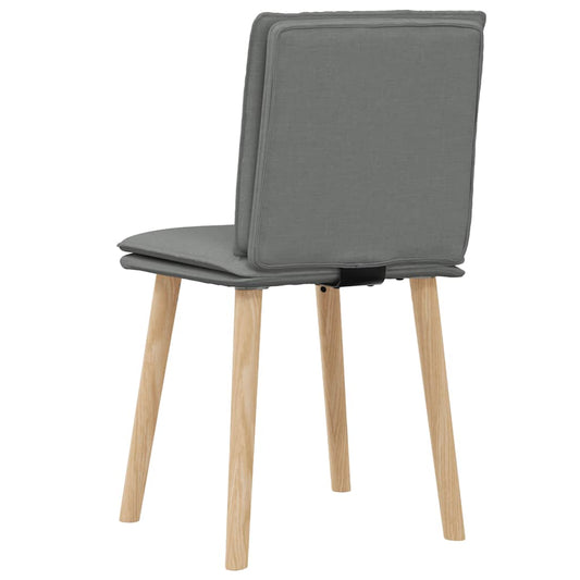 Modern Dark Grey Dining Chairs Set of 2 with Cushioned Seats – Shop Without Limits