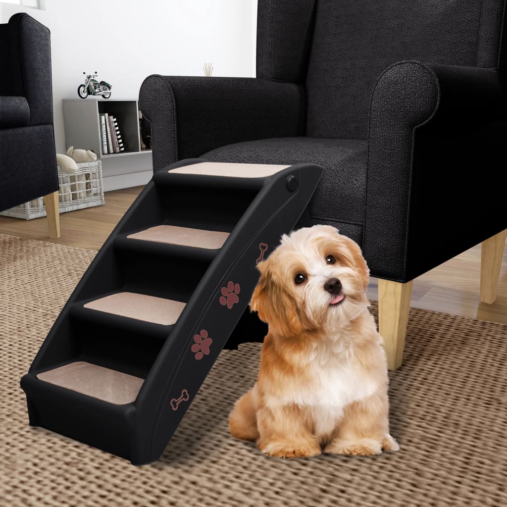 Hundetreppe Schwarz