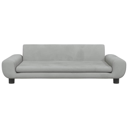 Hundebett Samt 100 cm | Elegantes XL-Kuschelbett mit Massivholzrahmen für große Hunde