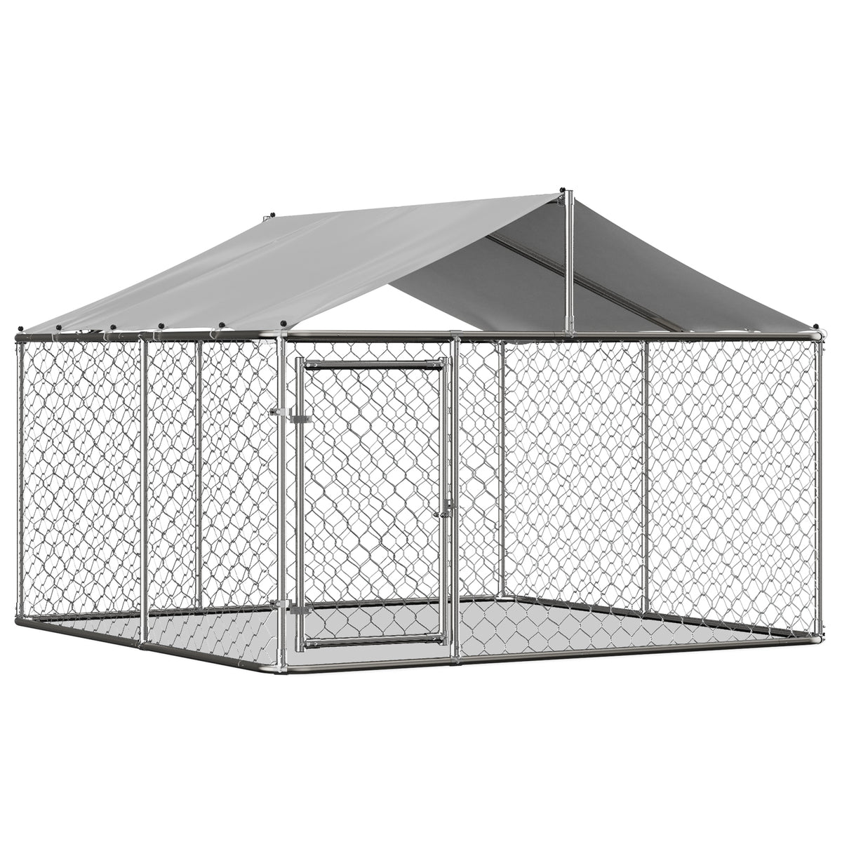 Outdoor Dog Kennel, 230x230x117cm