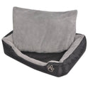 Dog Bed with Padded Cushion, Size M