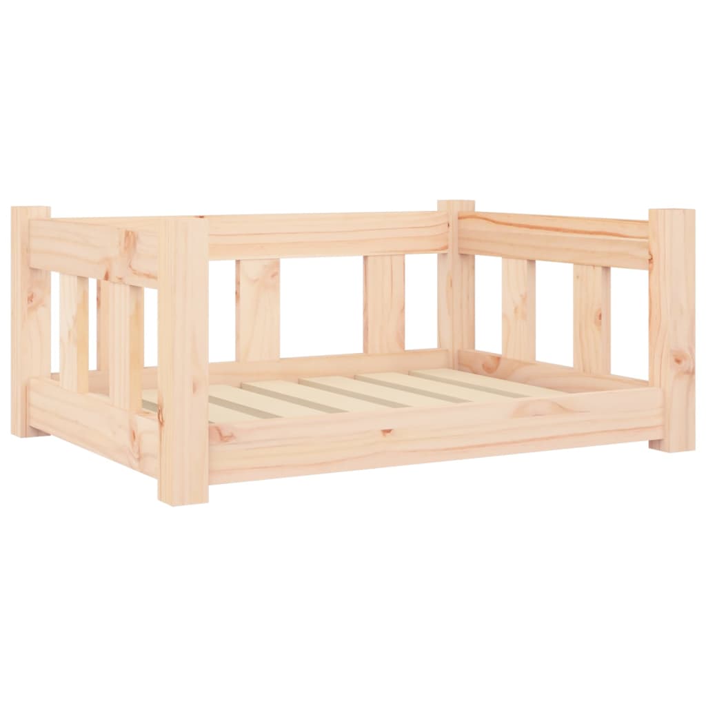 Hundebett Massivholz 65,5x50 cm