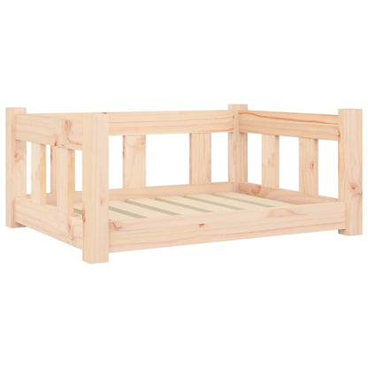 Hundebett Massivholz 65,5x50 cm