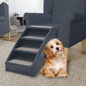 Hundetreppe Dunkelgrau