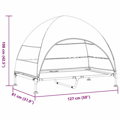 Erhöhtes Hundebett 127 cm