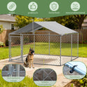 Outdoor-Hundezwinger 230x230x117 cm