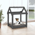 Hundebett Massivholz 61/71 cm