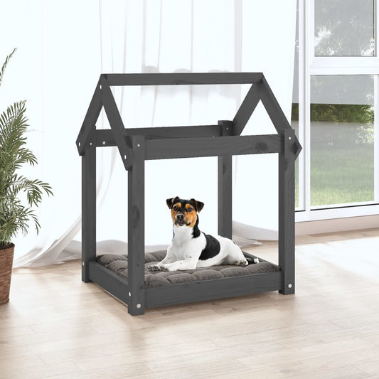 Hundebett Massivholz 61/71 cm