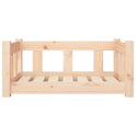 Hundebett Massivholz 65,5x50 cm
