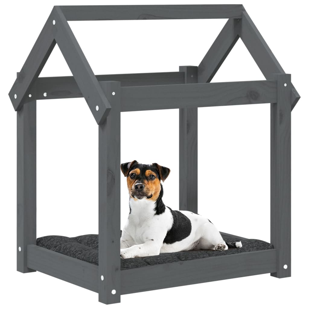 Hundebett Massivholz 61/71 cm
