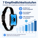 3-in-1 Anti-Bell-Hundehalsband – Trainingshalsband mit Vibration für Hunde