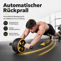 Leises Bauchtrainer-Rad mit Kniepad für Core- & Bauchmuskeltraining