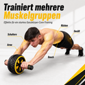 Leises Bauchtrainer-Rad mit Kniepad für Core- & Bauchmuskeltraining