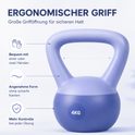 Damen-Kettlebell für Krafttraining, Straffung & Ganzkörper-Workouts zu Hause