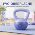 Damen-Kettlebell für Krafttraining, Straffung & Ganzkörper-Workouts zu Hause