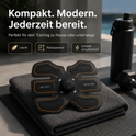Abdominal muscle fitness device for core training & tummy tuck at home