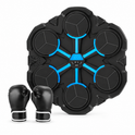 Bluetooth music boxing target with LED lights for home workouts