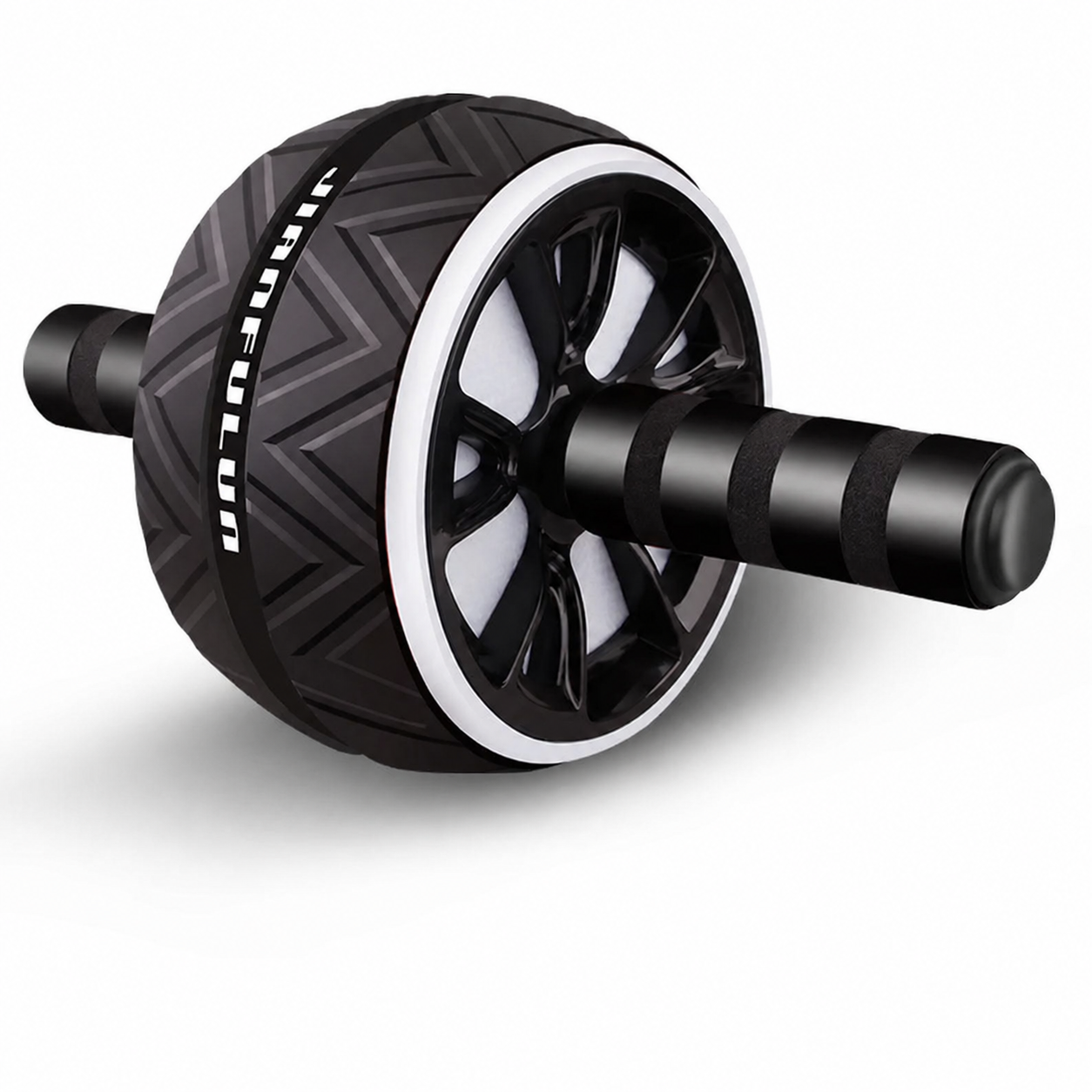 Quiet Abdominal Trainer Wheel with Knee Pad for Core & Abdominal Muscle Training