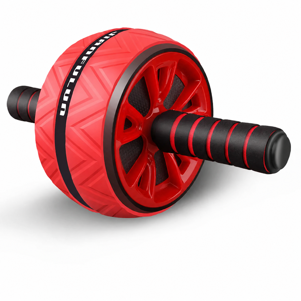 Quiet Abdominal Trainer Wheel with Knee Pad for Core & Abdominal Muscle Training