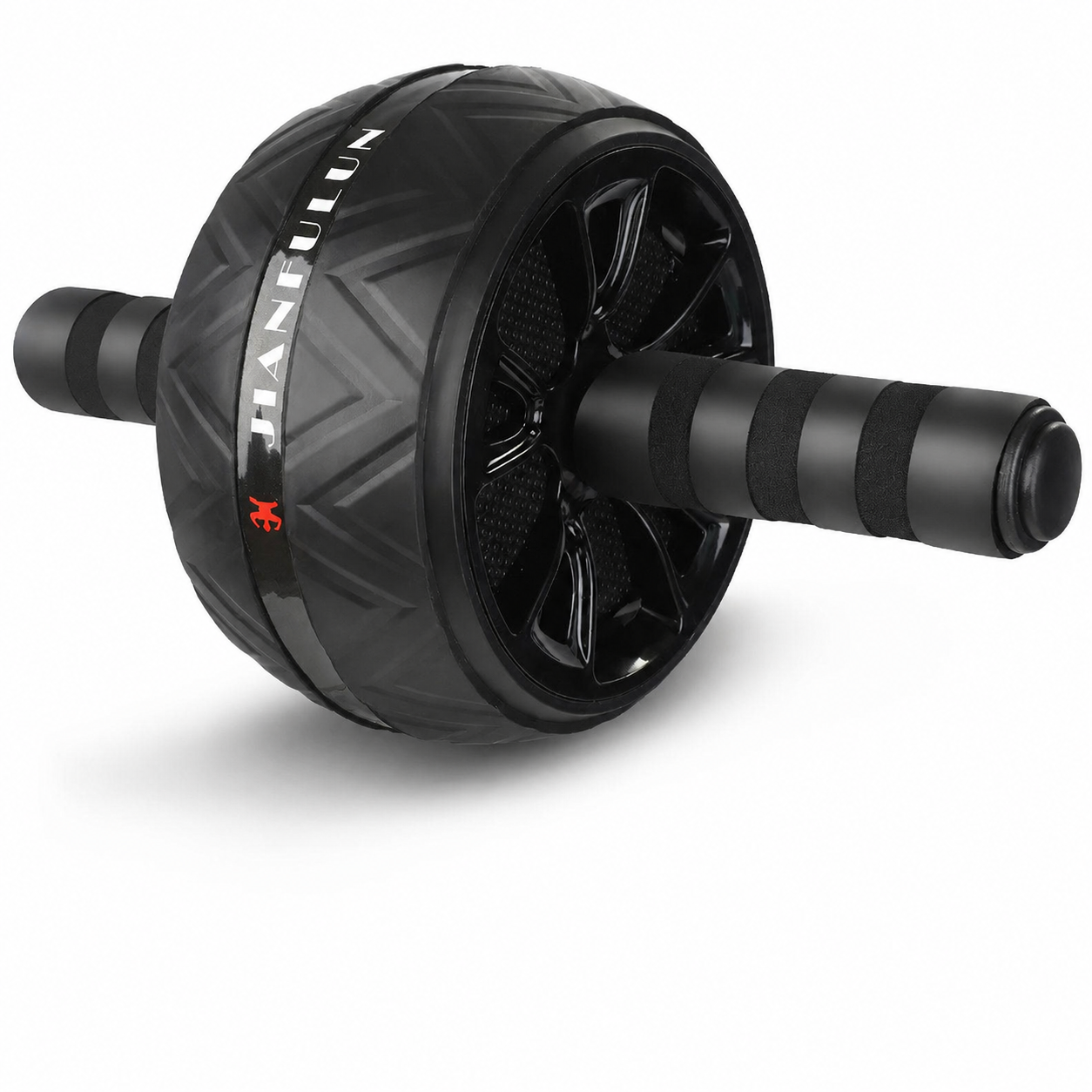 Quiet Abdominal Trainer Wheel with Knee Pad for Core & Abdominal Muscle Training