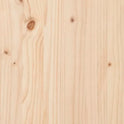 Hundebett Massivholz 65,5x50 cm
