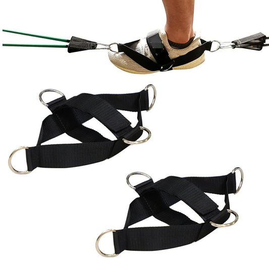 Ankle Strap Resistance Bands Attachment Fitness Leg Training Straps – Shop Without Limits