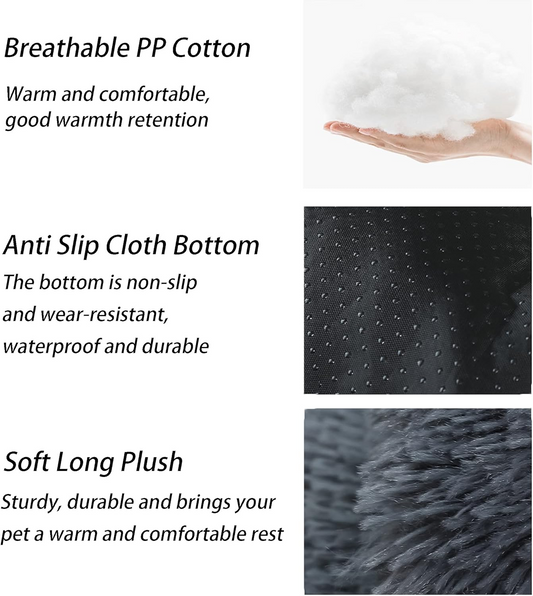 Plush Pet Mat Pet Nest Anti-Slip Mat – Shop Without Limits