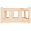 Hundebett Massivholz 65,5x50 cm
